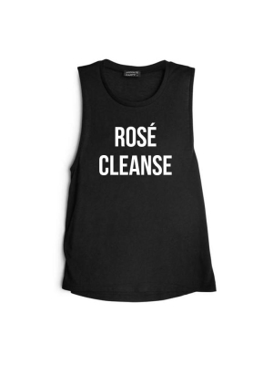 Rosé Cleanse [women's Muscle Tank]