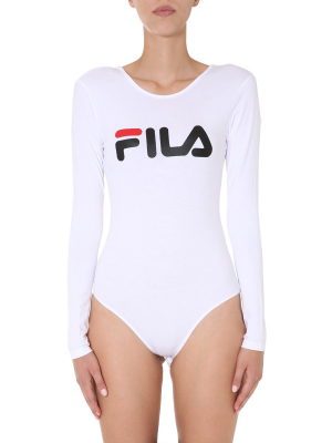 Fila Logo Print Yulia Bodysuit