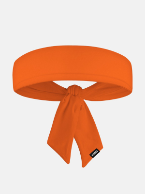 Hot Orange Ninja Headband