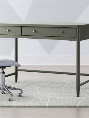 Hampshire Olive Green Kids Desk