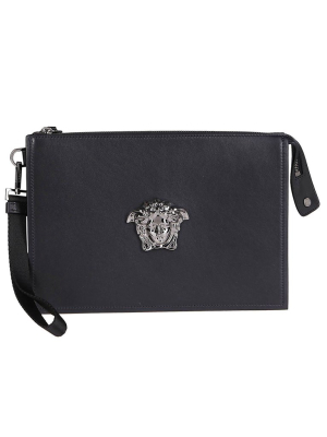 Versace La Medusa Large Clutch Bag