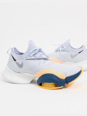 Nike Training Air Zoom Superrep Trainers In Grey