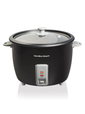 Hamilton Beach 30-cup Rice Cooker - Black