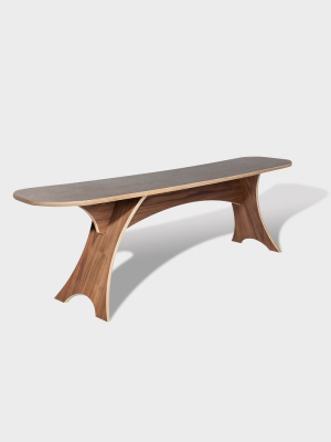 Simbly Bench - Walnut