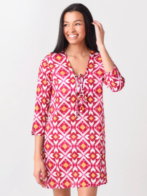 Echo Women's Geo Poolside Tunic Dress