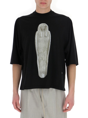 Rick Owens Drkshdw Mummy Printed T-shirt