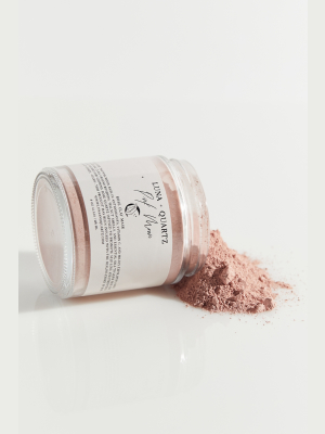 Luna + Quartz Pink Moon Rose Clay Mask