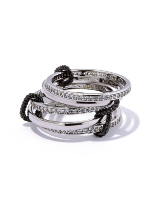 Circle Of Love Rings - Silver