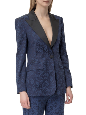 Etro Floral-jacquard Tailored Blazer