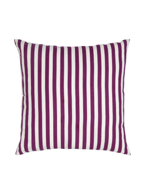 Camo Bloom/berry Stripe Pillow