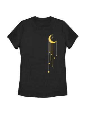 Fifth Sun Womens Shapes Short Sleeve Crew Graphic Tee - Black Medium