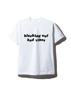 Blocking Out Bad Vibes [unisex Tee]