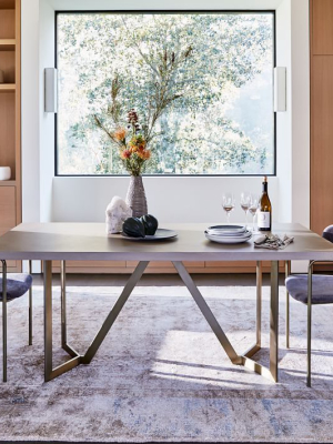 Tower Dining Table - Concrete