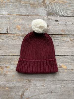 Knitted Hat Red