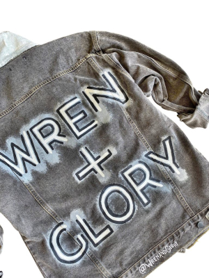 'w+g Neons' Denim Jacket