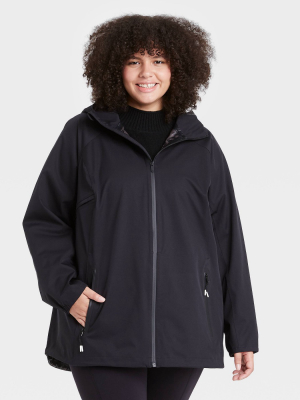 Women's Plus Size Waterproof Softshell Jacket - All In Motion™