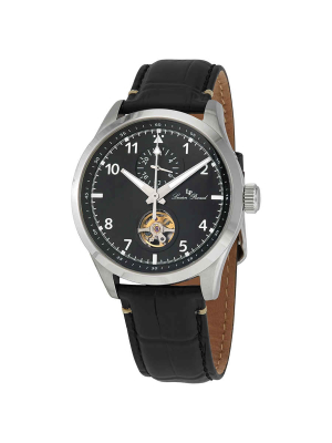 Lucien Piccard Gmt Open Heart Automatic Men's Watch 1295a1
