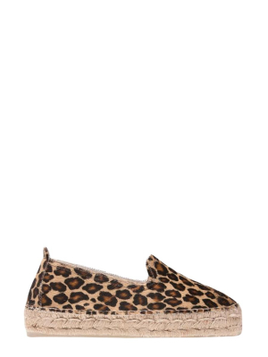 Manebí Leopard Print Espadrilles