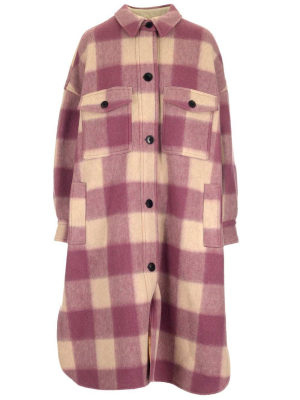 Isabel Marant Étoile Fontizi Check Coat