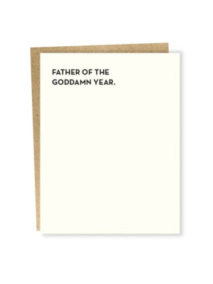 Sapling Press Father Of The Year Card