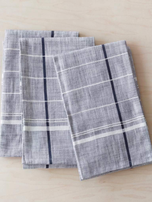 Onam Kitchen Towels - Blue - Set Of 3