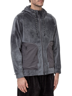 White Mountaineering Fleece Hooded Jacket