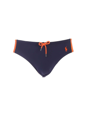 Polo Ralph Lauren Embroidered Logo Swimming Trunks