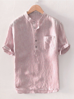 Pologize™  Almiro Linen Blend Shirt