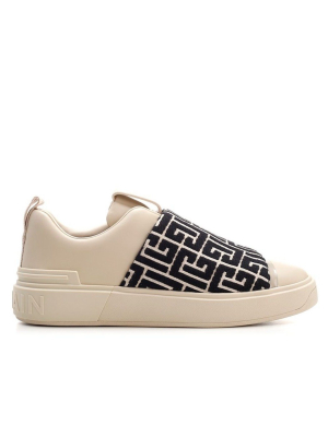 Balmain B-court Jacquard Sneakers