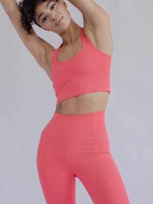 Paloma Sports Bra In Geranium