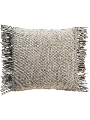 Faisal Pillow Beige/black/charcoal