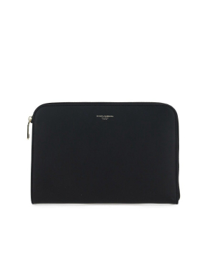 Dolce & Gabbana Monreale Logo Clutch