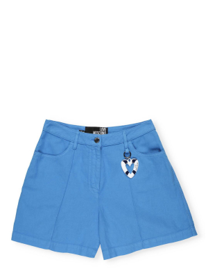 Love Moschino Heart Keychain Attached Shorts