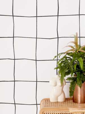 Wonky Grid Removable Wallpaper