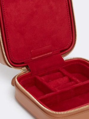 Leather Medium Jewelry Case