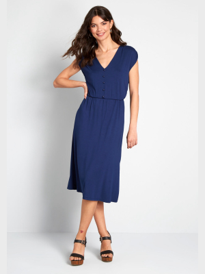 Grace On The Go Midi Dress