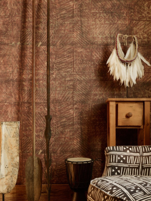 Samoa Wallpaper In Brown And Taupe From The Wallpaper Compendium Collection By Mind The Gap