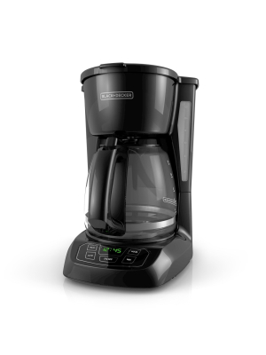 Black+decker 12 Cup Programmable Coffee Maker - Black Cm1100b