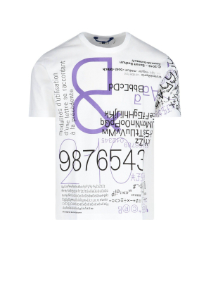 Junya Watanabe Comme Des Garçons Graphic Print T-shirt