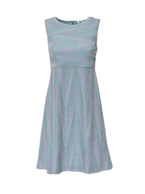 M Missoni Abstract-woven Sleeveless Mini Dress