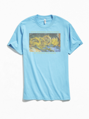 Van Gogh Four Withered Sunflowers Tee