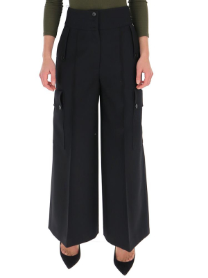 Stella Mccartney Pocket Wide Leg Pants