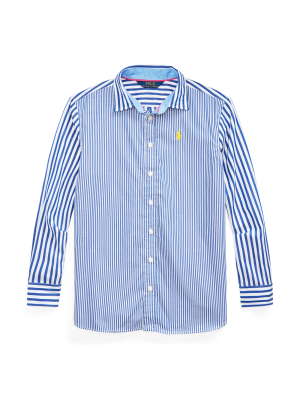 Bengal-stripe Poplin Shirt