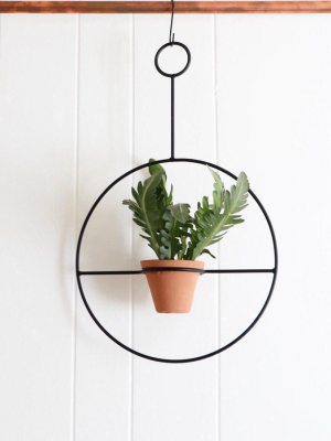 Rayna Hanging 13.5 Inch Set Of Two Rings & Pots