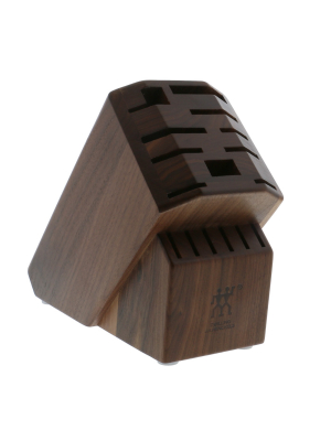 Zwilling Pro 16-slot Knife Block - Dark Walnut