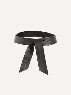 Vintage Leather Wrap Belt