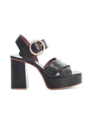 See By Chloé Buckle-strap Platform Sandals