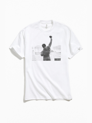 Rocky Fist Raise Photo Tee