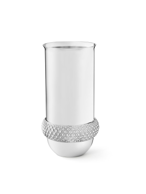 Perles Silverplated Vase