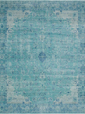 Valencia Teal/multi Area Rug